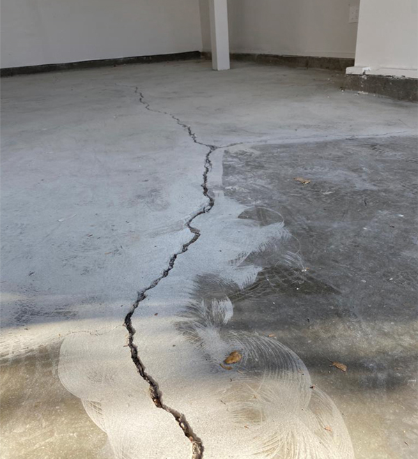 epoxy flooring project 5 before